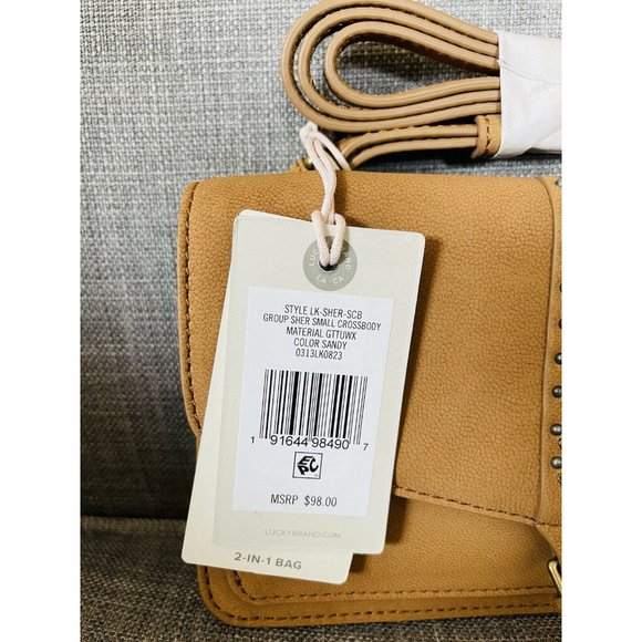 NWT LUCKY BRAND Sher Small Crossbody - Picture 7 of 12